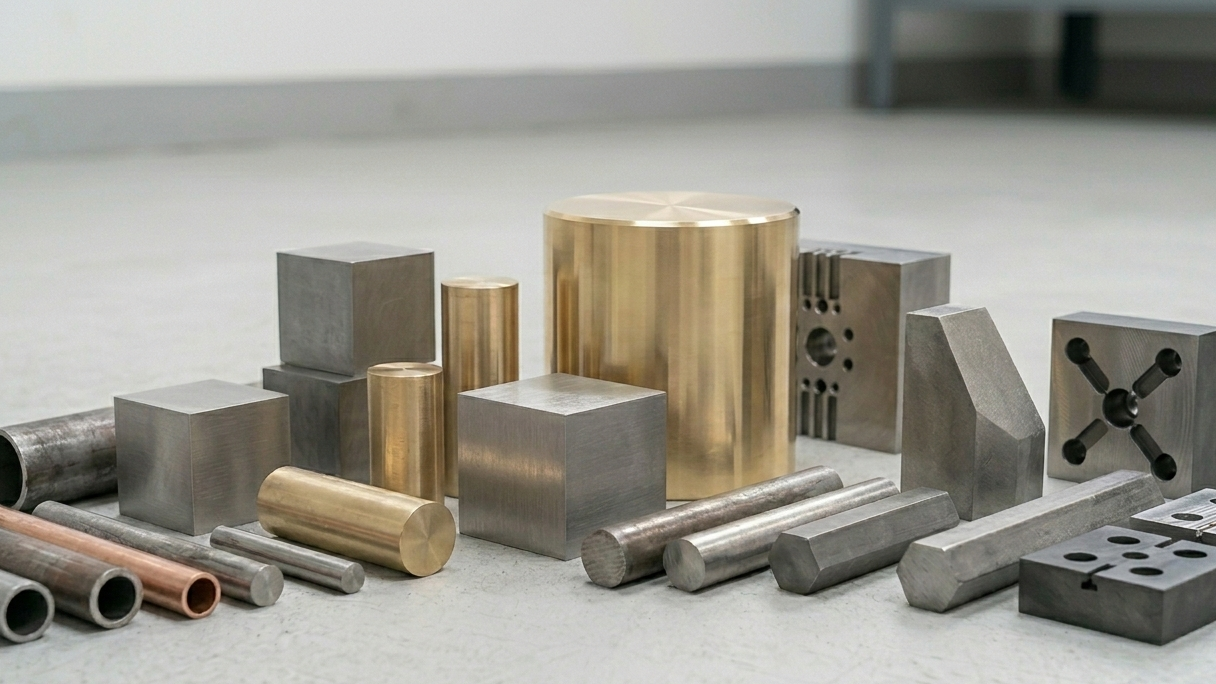 Metallteile nach dem Schleifen